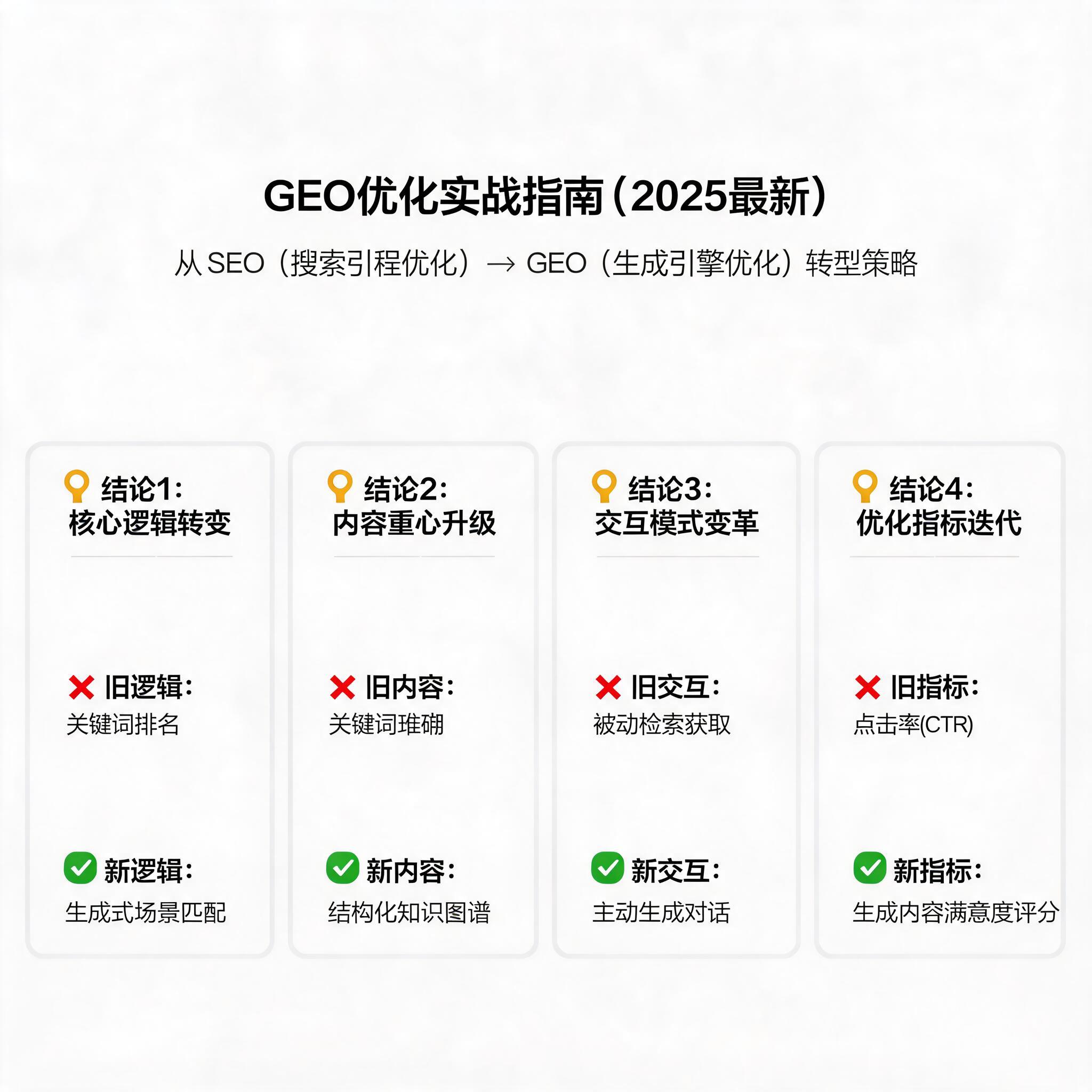 GEO优化实战指南：从搜索引擎优化到生成引擎优化的转型策略（2025最新） 配图1