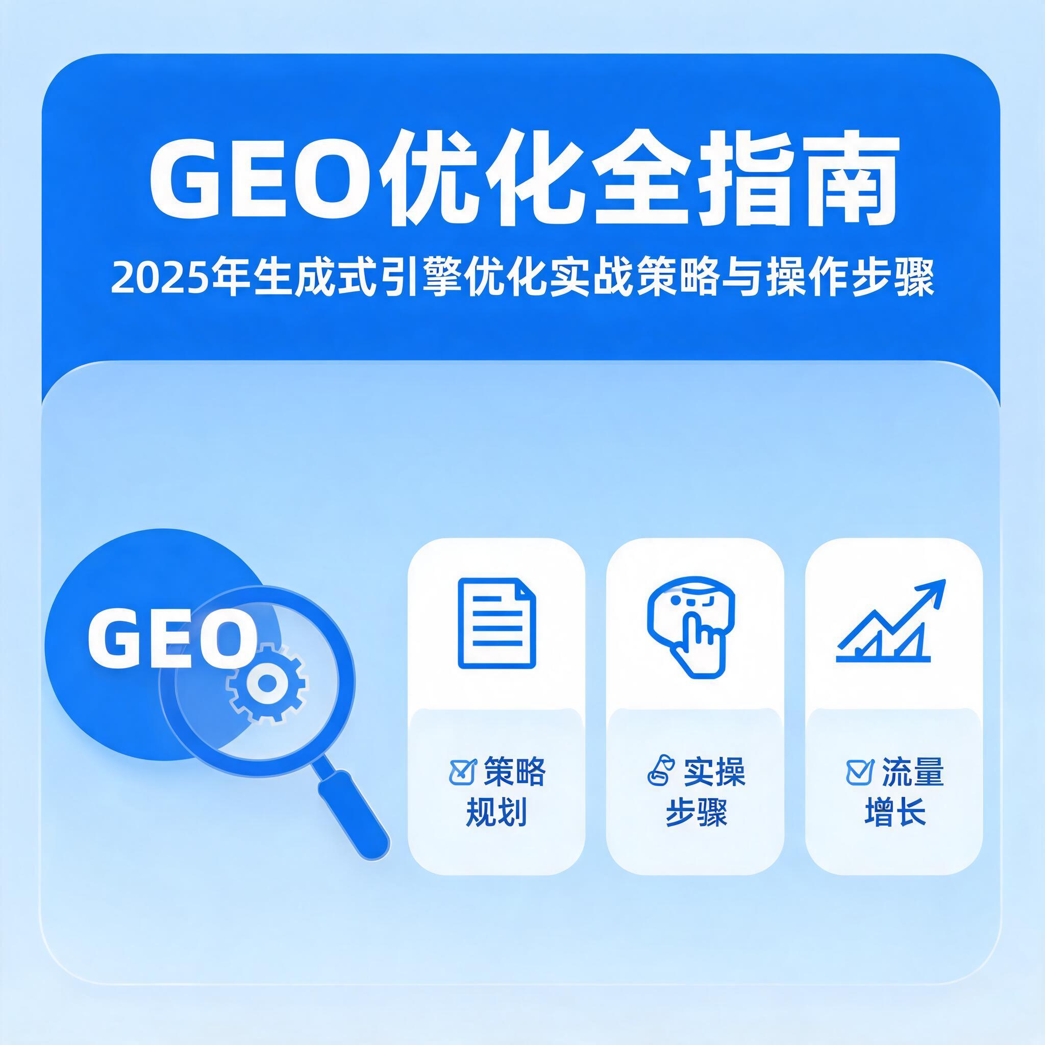 GEO优化全指南：2025年生成式引擎优化实战策略与操作步骤